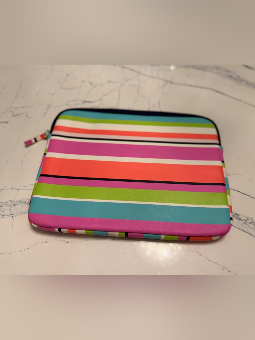 StudioC Multicolor Striped Padded Tablet/Laptop Sleeve Case